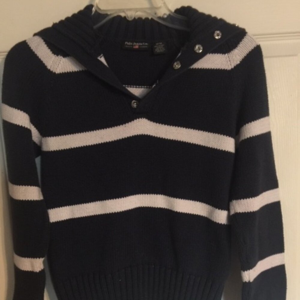 Ralph Lauren Polo Jeans Co. Women's Cotton Knit Sweater Size Medium